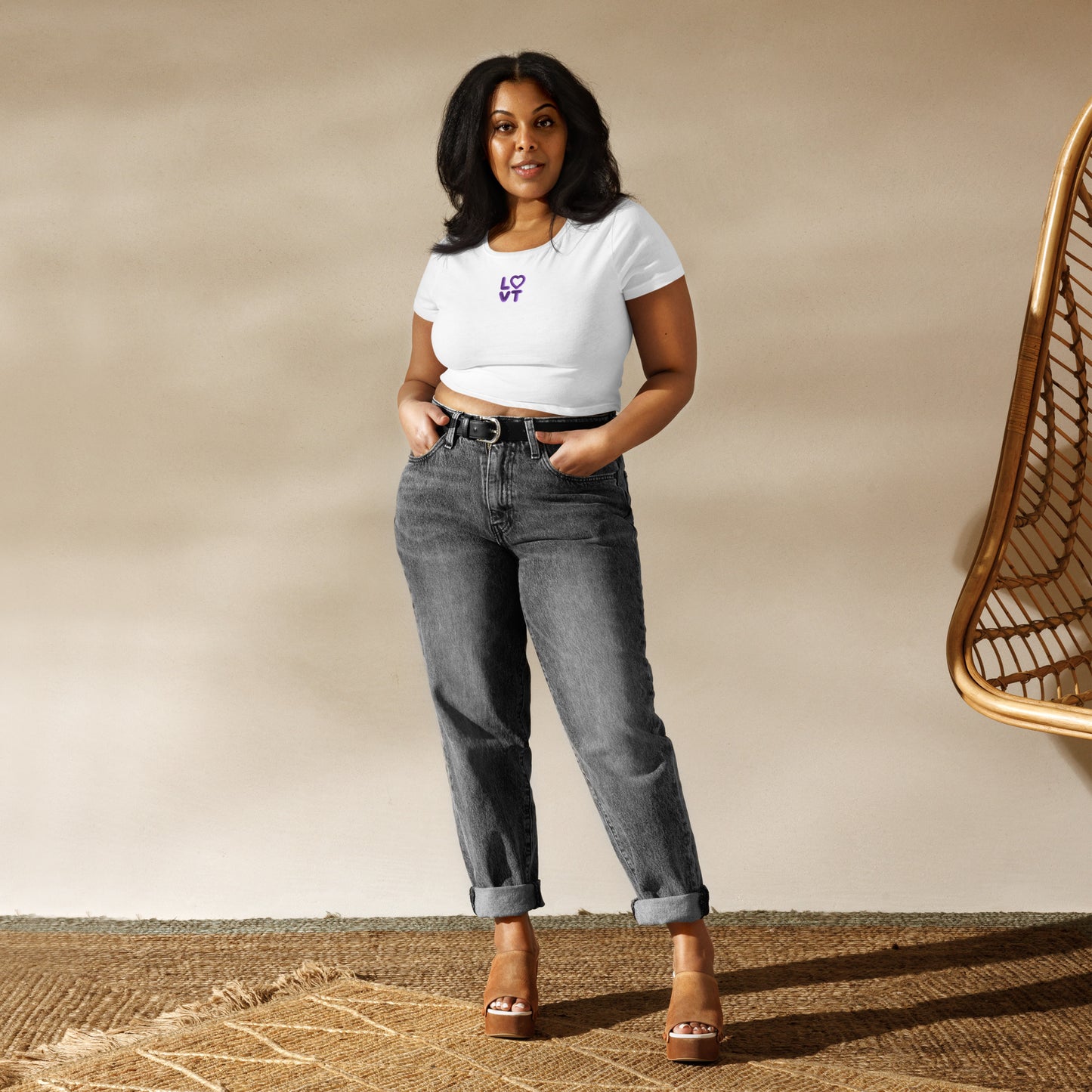 LVT Love Crop Top