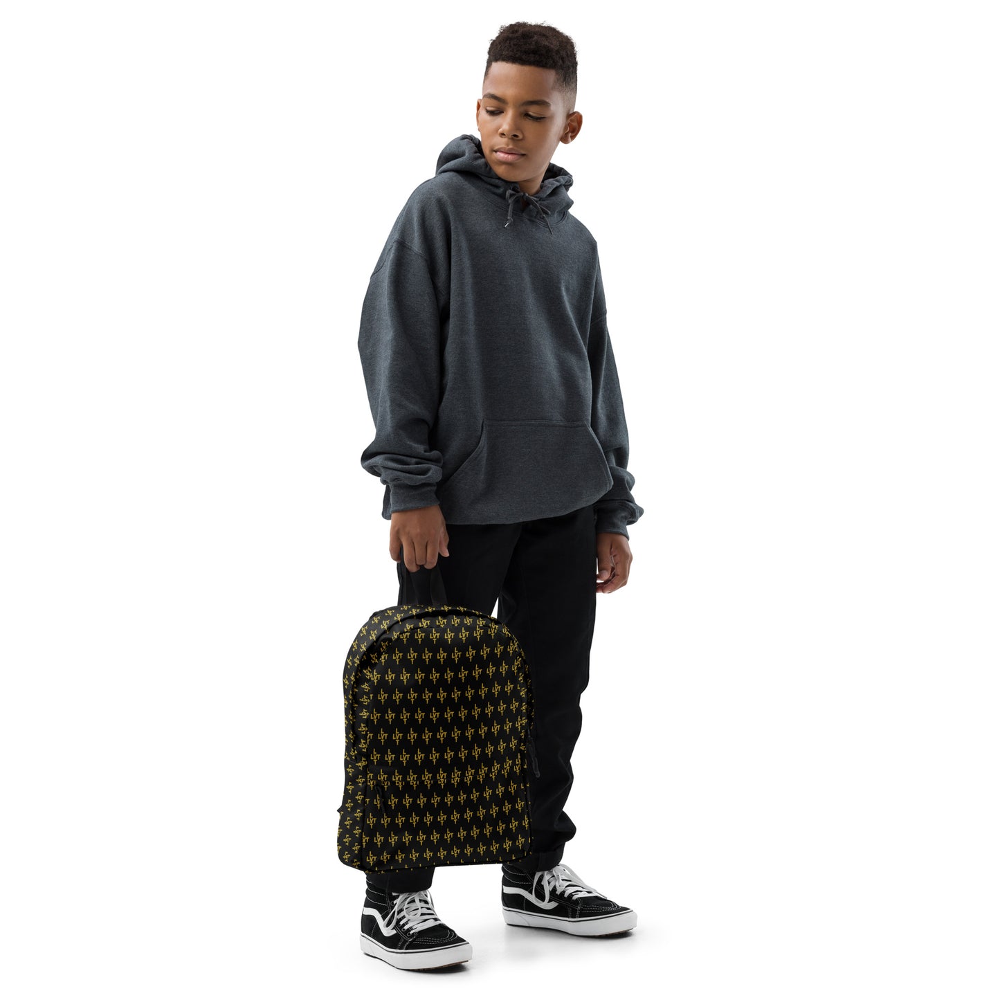 LVT Gold Monogram Backpack