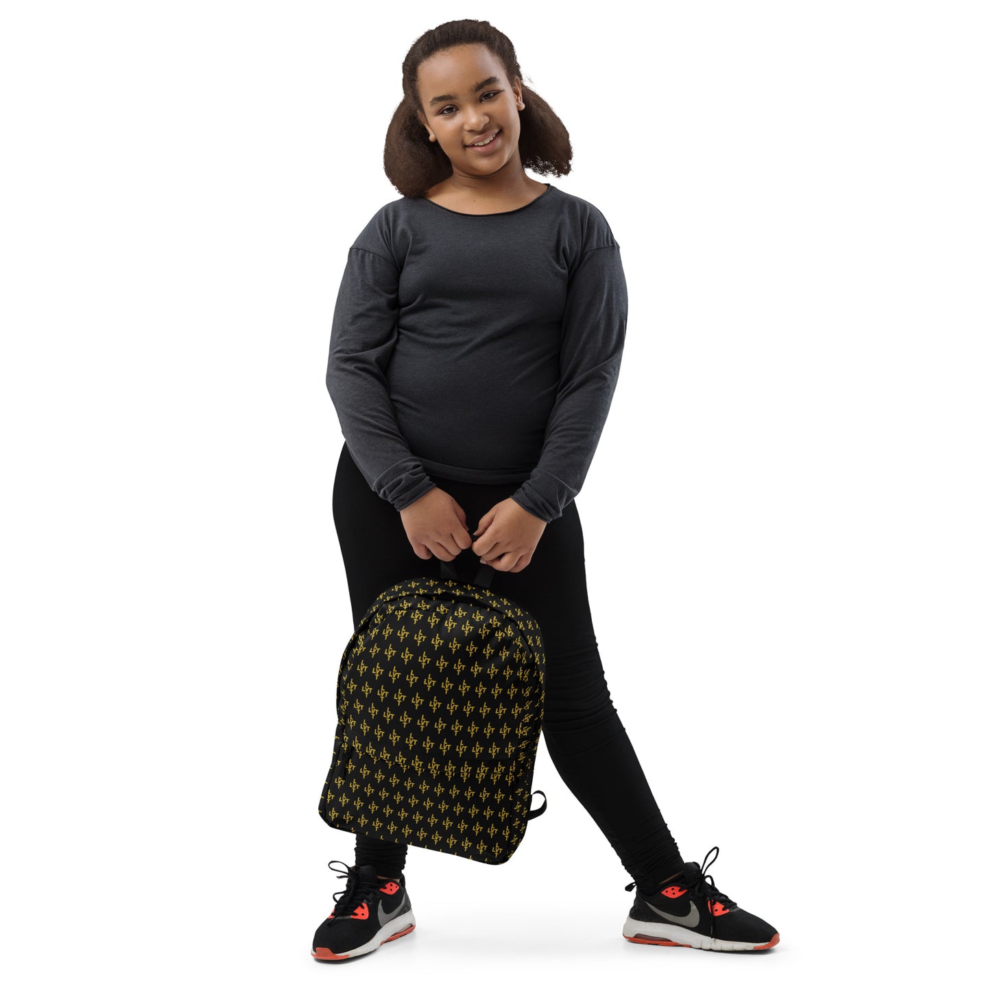 LVT Gold Monogram Backpack