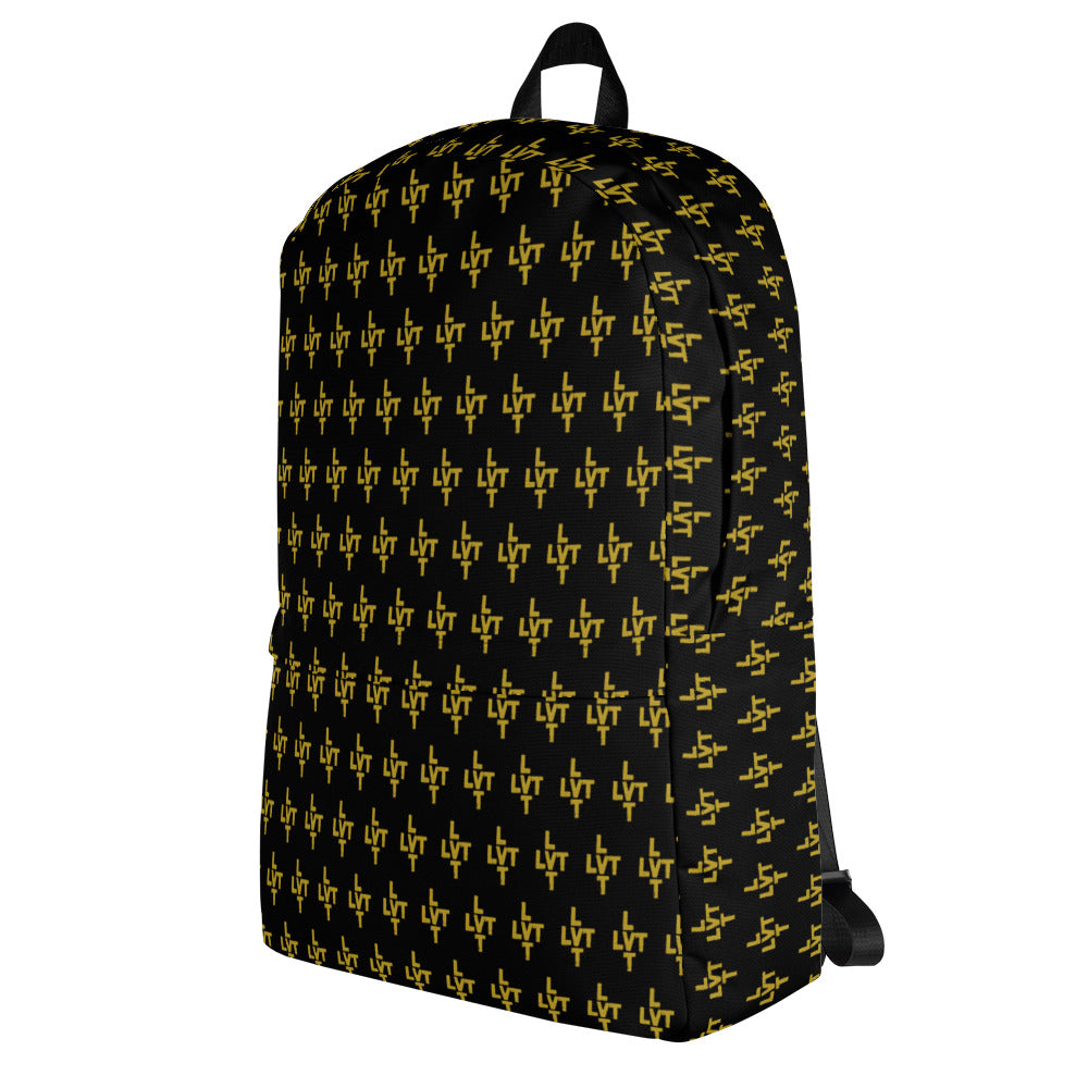 LVT Gold Monogram Backpack