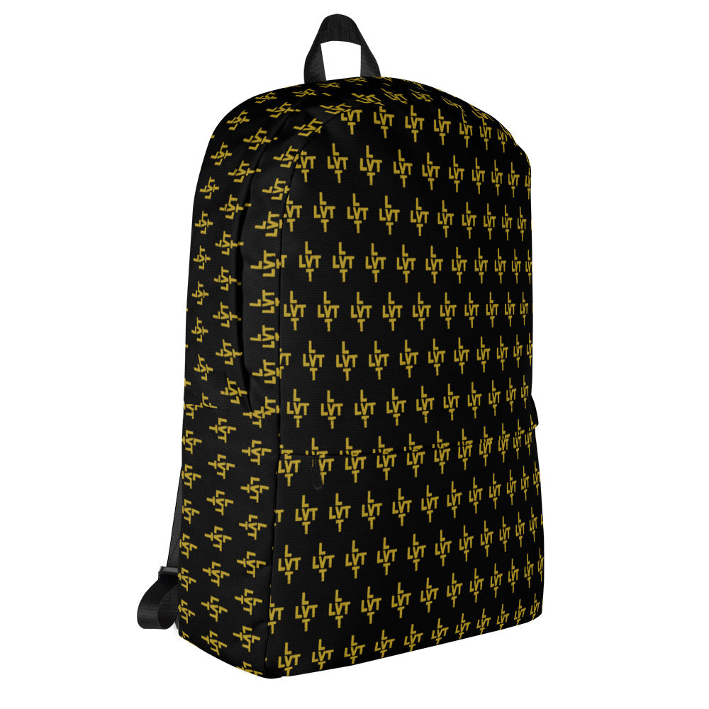 LVT Gold Monogram Backpack