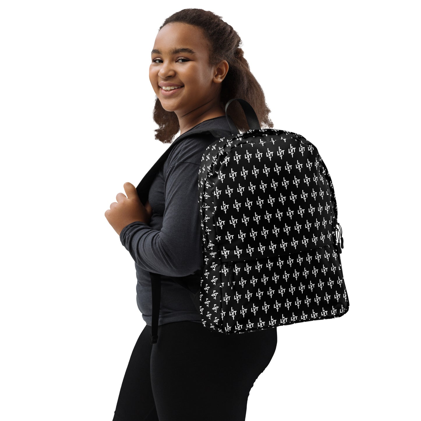 LVT White Monogram Backpack
