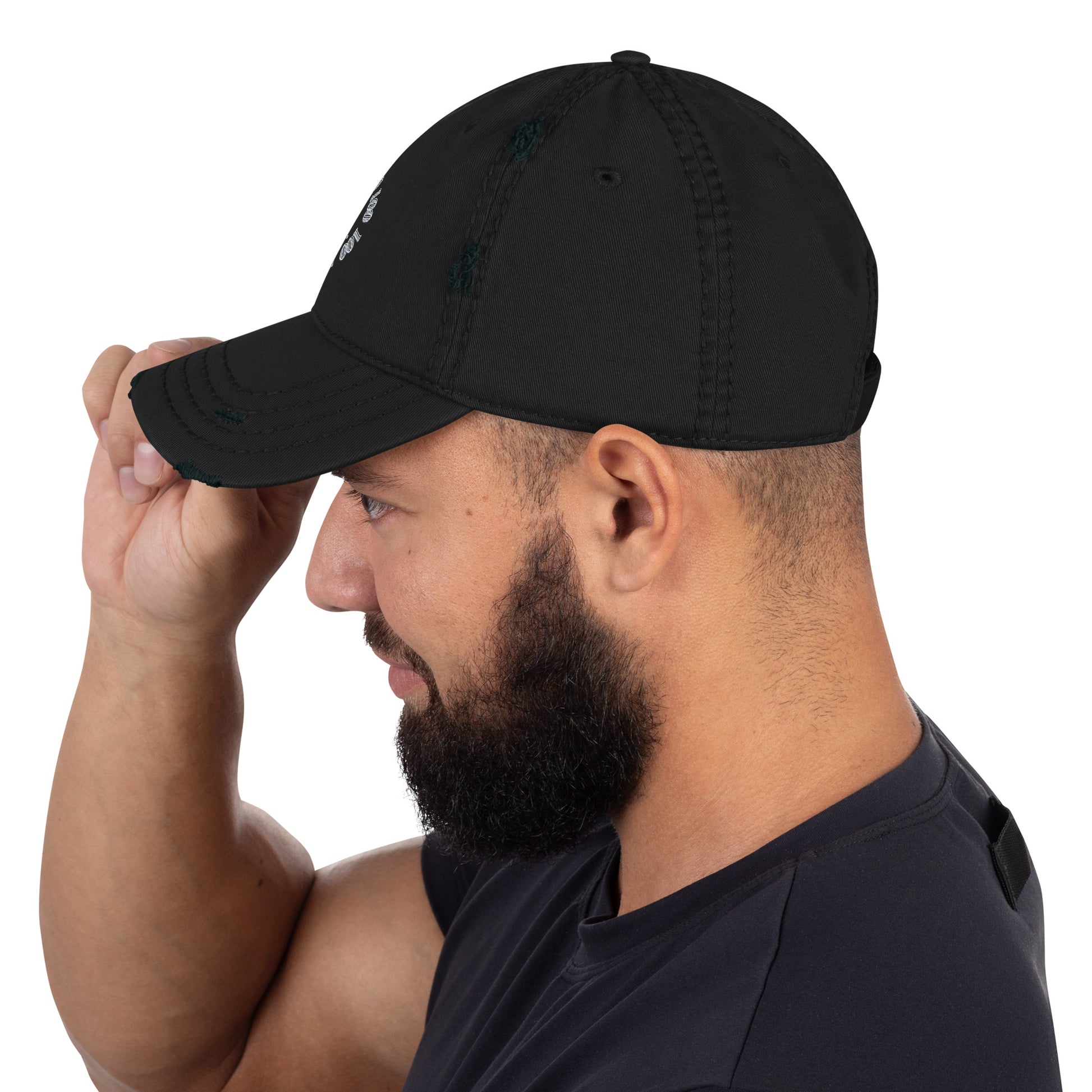 Black Retro Clock Hat