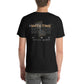 "Back view of Hourglass T-Shirt showcasing soft cotton fabric"