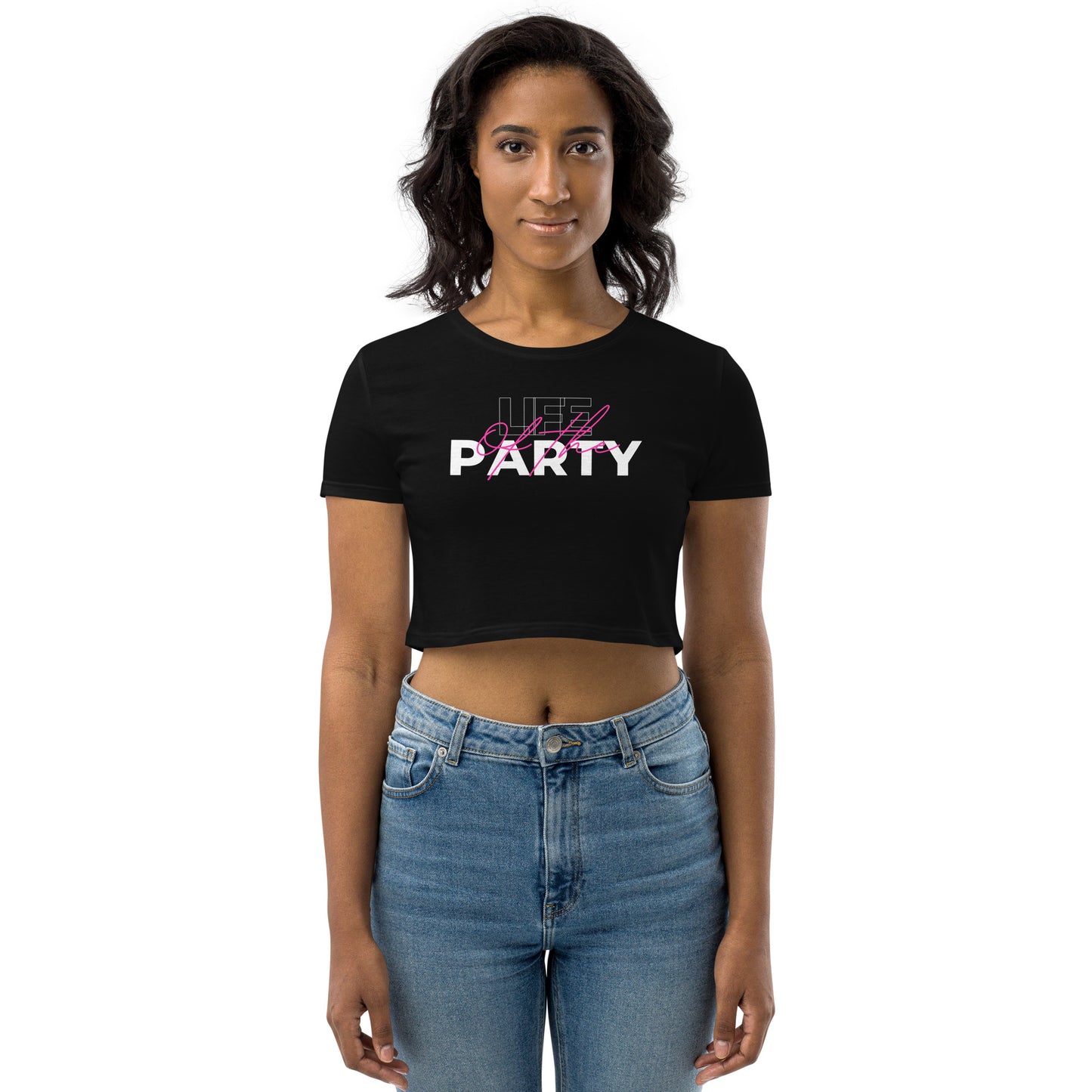 Life Of The Party Cropped T- Shirt