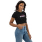 Life Of The Party Cropped T- Shirt - Black