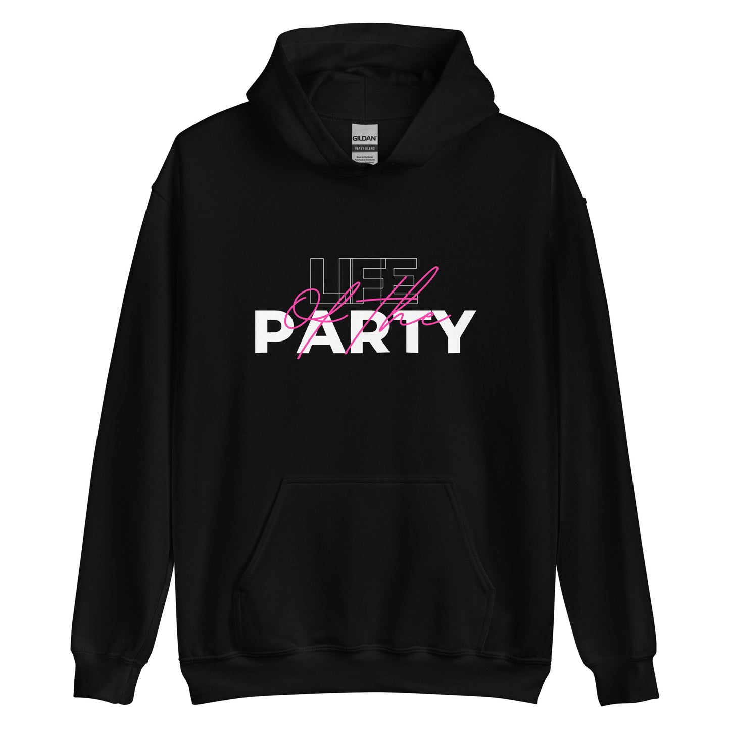 Life Of The Party Hoodie - Black