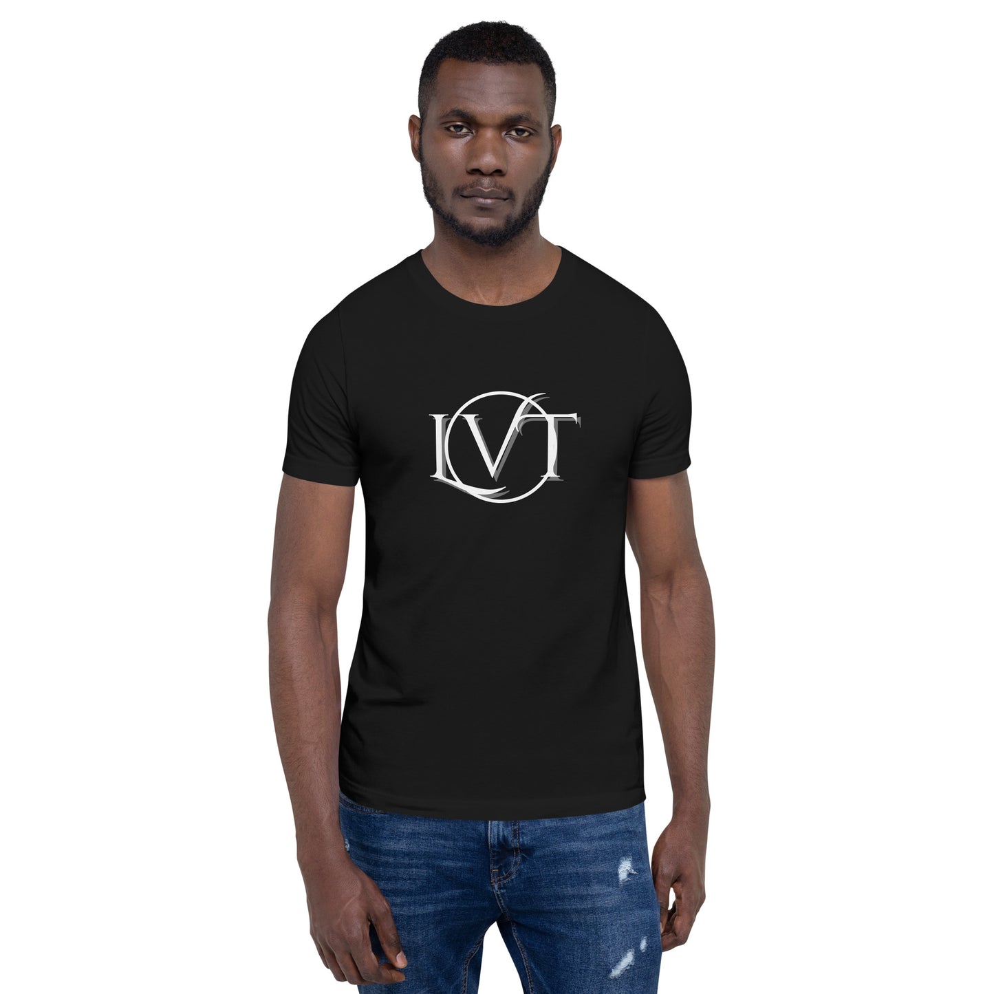 LVT Black and White Logo T-Shirt