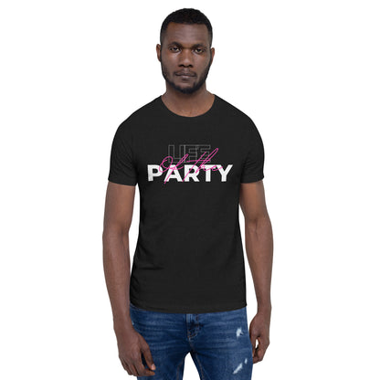 Life of The Party Black T-shirt
