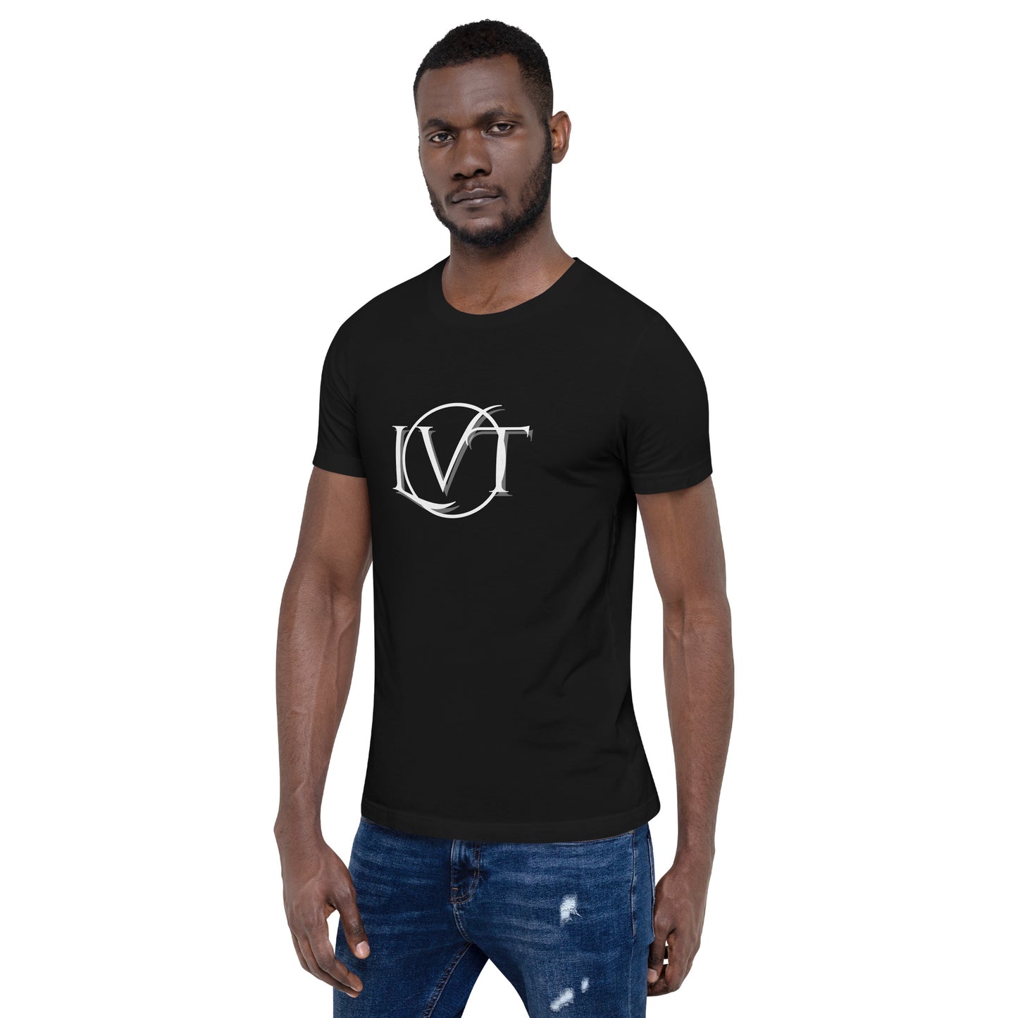 LVT Black and White Logo T-Shirt